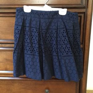 Banana Republic navy skirt